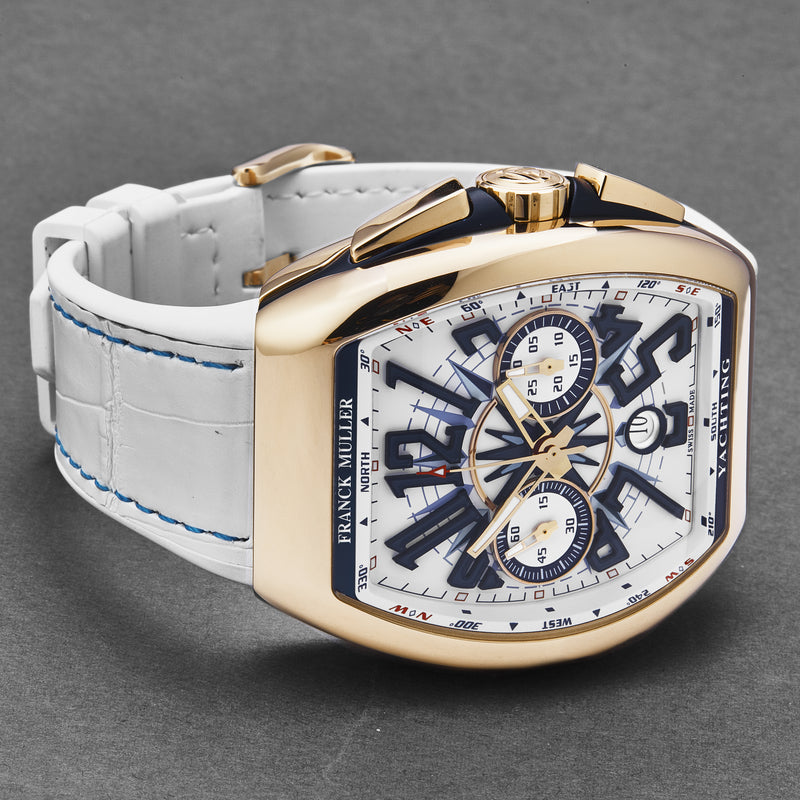 Vanguard YACHT 45CCYACHTGLDWHT / White | White Dial