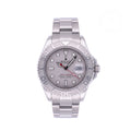 Pre-Owned Rolex Oyster Perpetual Yacht Master 40mm Platinum Dial-ref. 16622