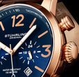 Aviator Blue Dial/ Brown Leather | Blue Dial