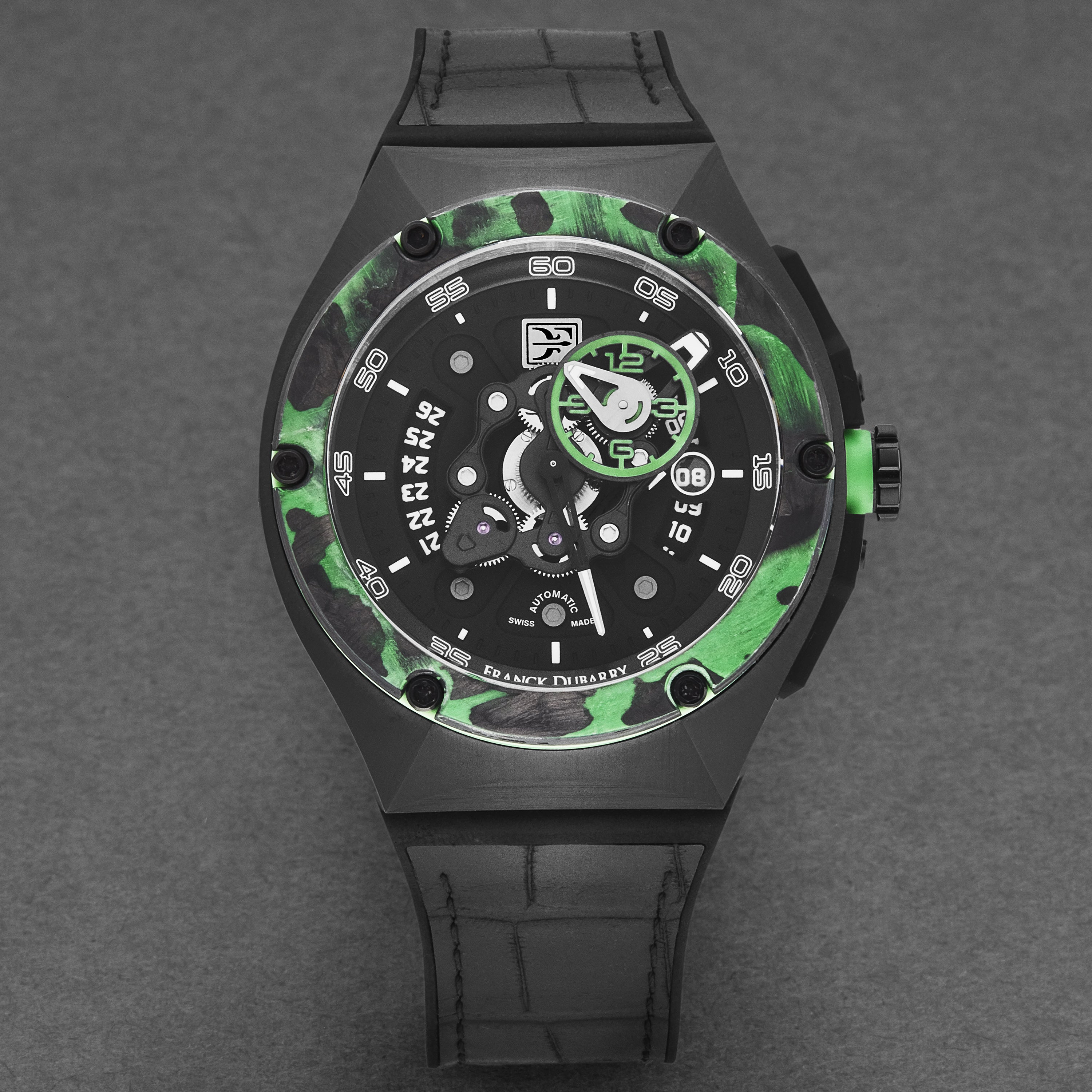 Crazy Wheel CW-04-07 / Black | Black Dial – Watch Gang