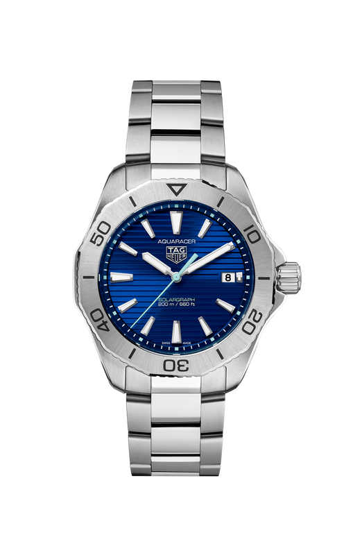 Aquaracer PROFESSIONAL 200 SOLARGRAPH 40mm Blue | Blue Dial