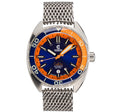 CORE DIVER Blue Orange | Black Dial