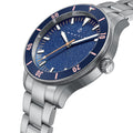 Deacon Silver/Blue | Blue Dial