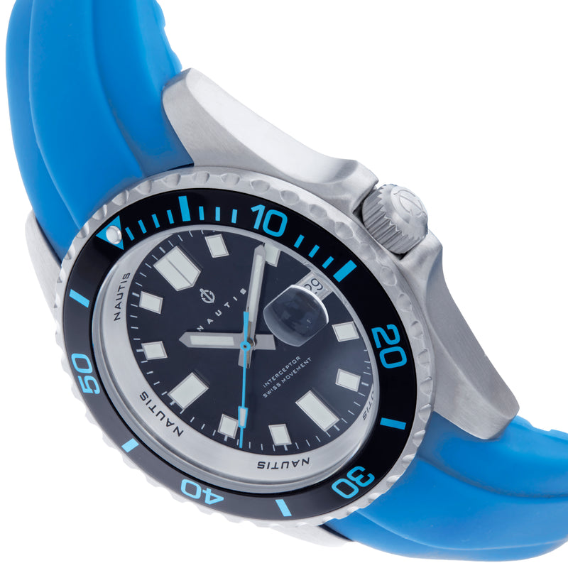 Interceptor Light Blue | Black Dial
