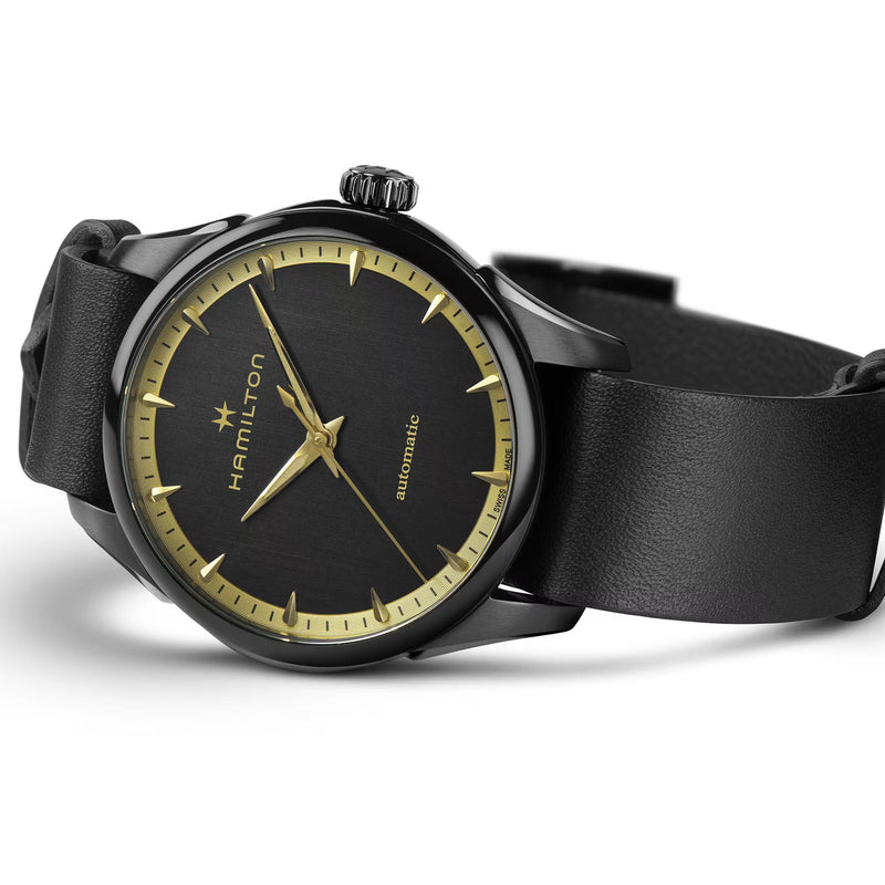 Jazzmaster Black/PVD Black | Black Dial