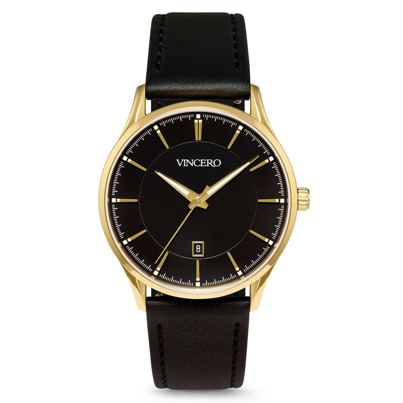 THE KAIROS II - GOLD ONYX | Black Dial