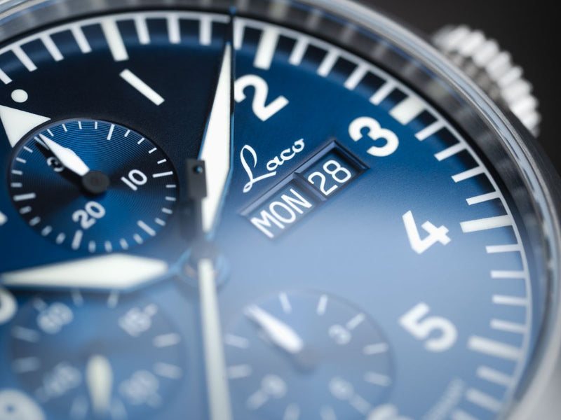 Chronograph  Kiel.2.MB Blau | Blue Dial