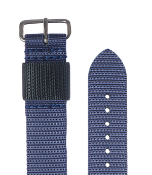 Single Pass Single Pass Navy 22mm |  Dial