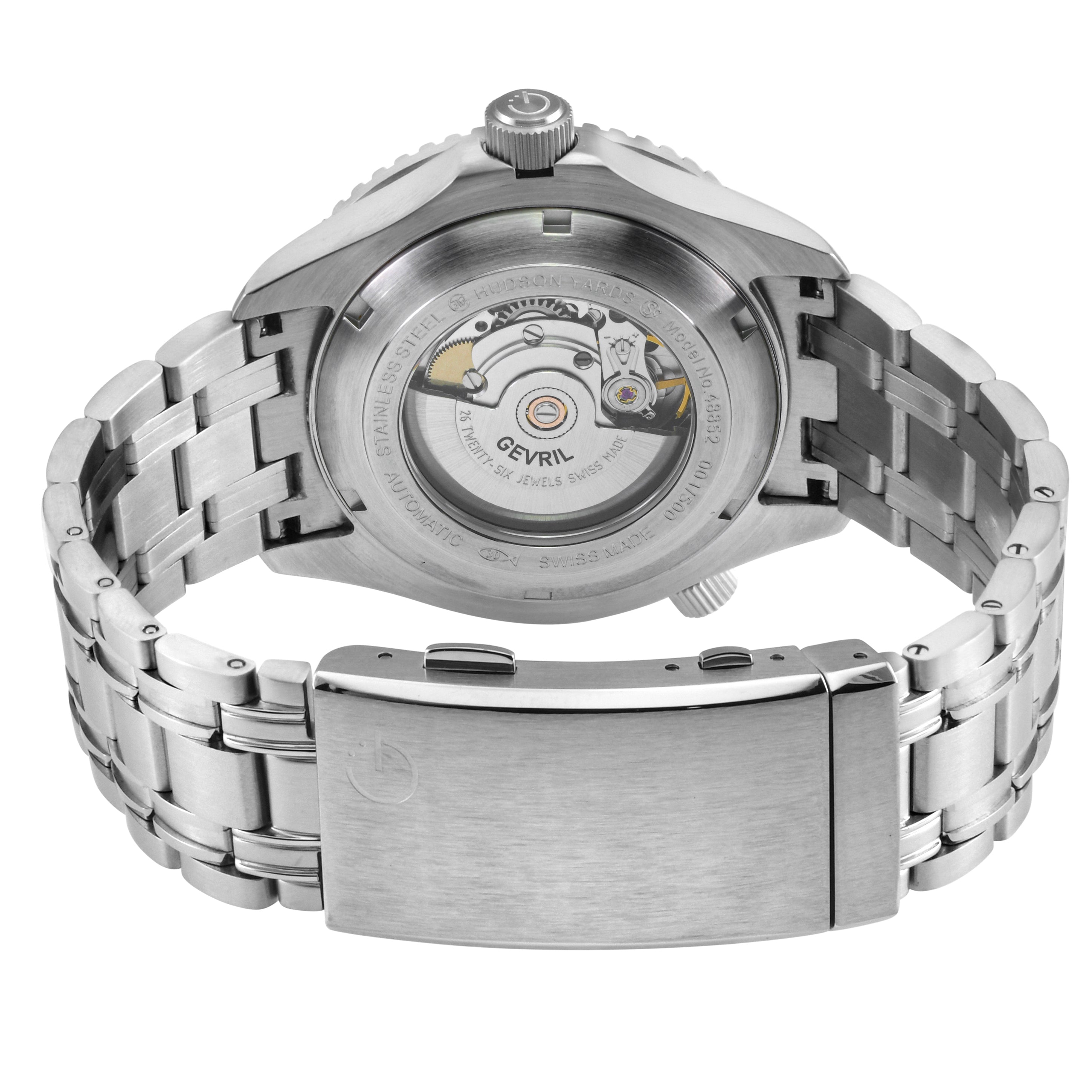 Hudson Yards -Damascus Swiss Automatic SW200-1 - Damascus Steel