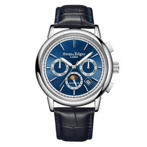 Opulent Automatic Blue/Leather Blue Dial