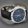 Clifton A10316 / Blue, Sun satin-finished | Blue Dial