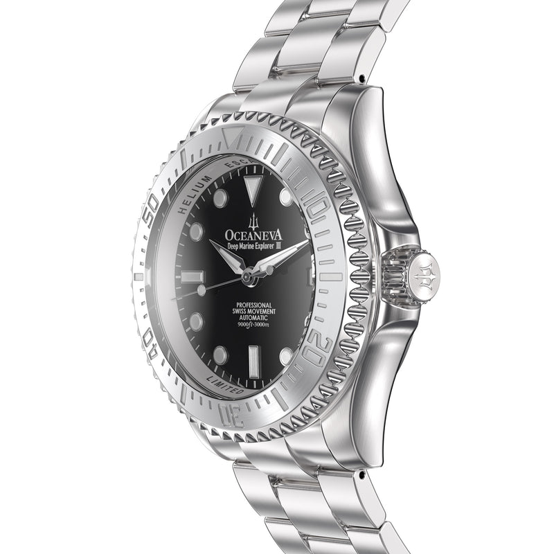 Deep Marine Explorer III – Black Dial