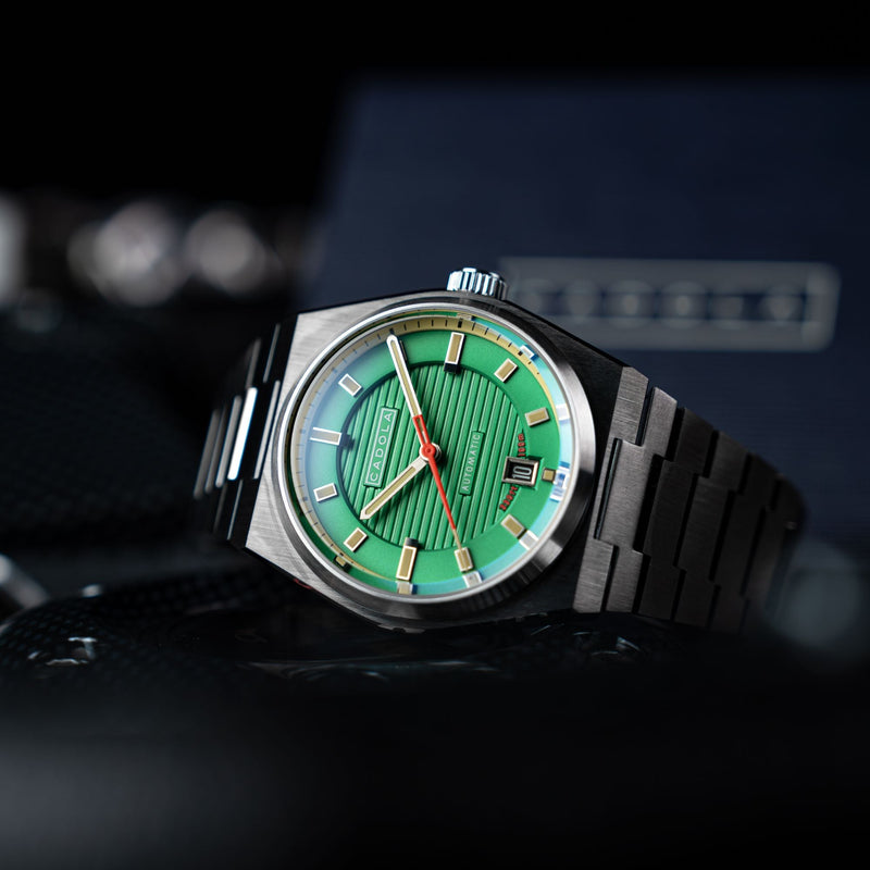 Lydden Hill Green / Grey | Green Dial