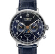 LZ 129 Hindenburg Mondphase Blue | Blue Dial
