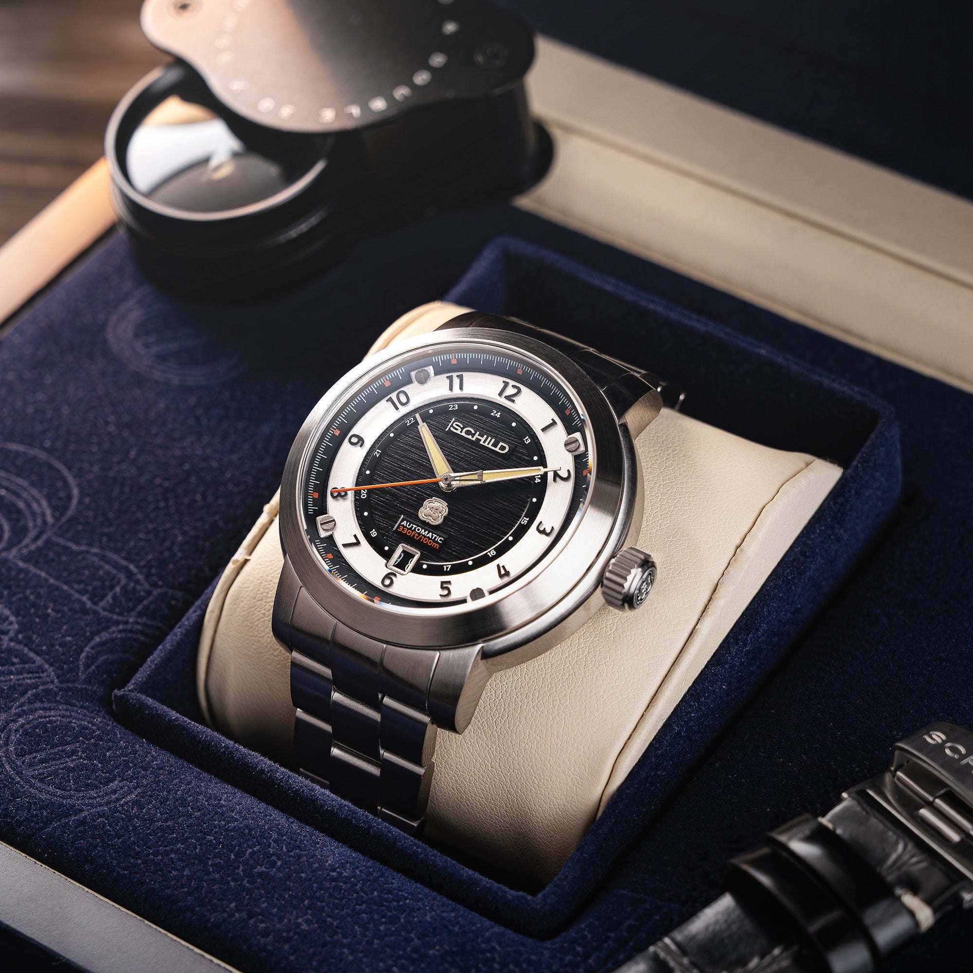 HEINRICH SWISS AUTOMATIC LIMITED EDITION LIMITED EDITION BLACK / STAINLESS STEEL Black Dial