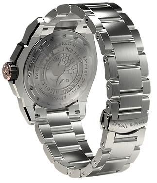 JS9-41  Silver / White Dial