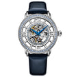 Legacy-3941.2 Blue Leather | Silver Dial