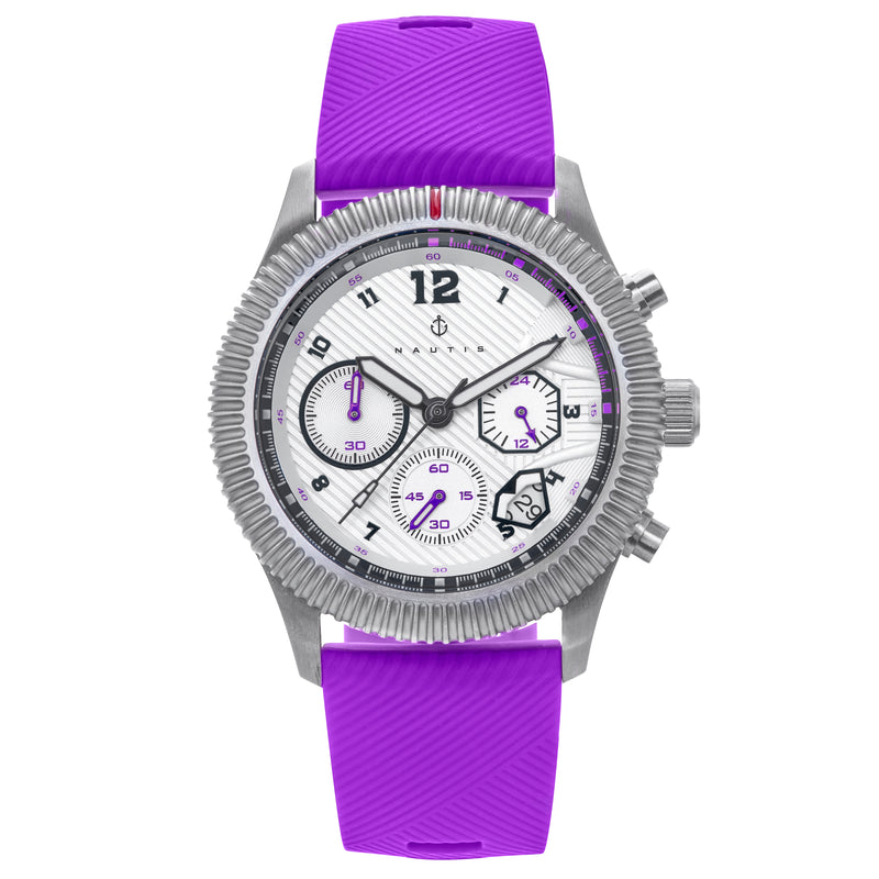 Meridian Purple | White Dial