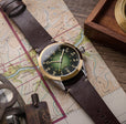 Cavalier Japan Quartz Green / Leather |  Dial