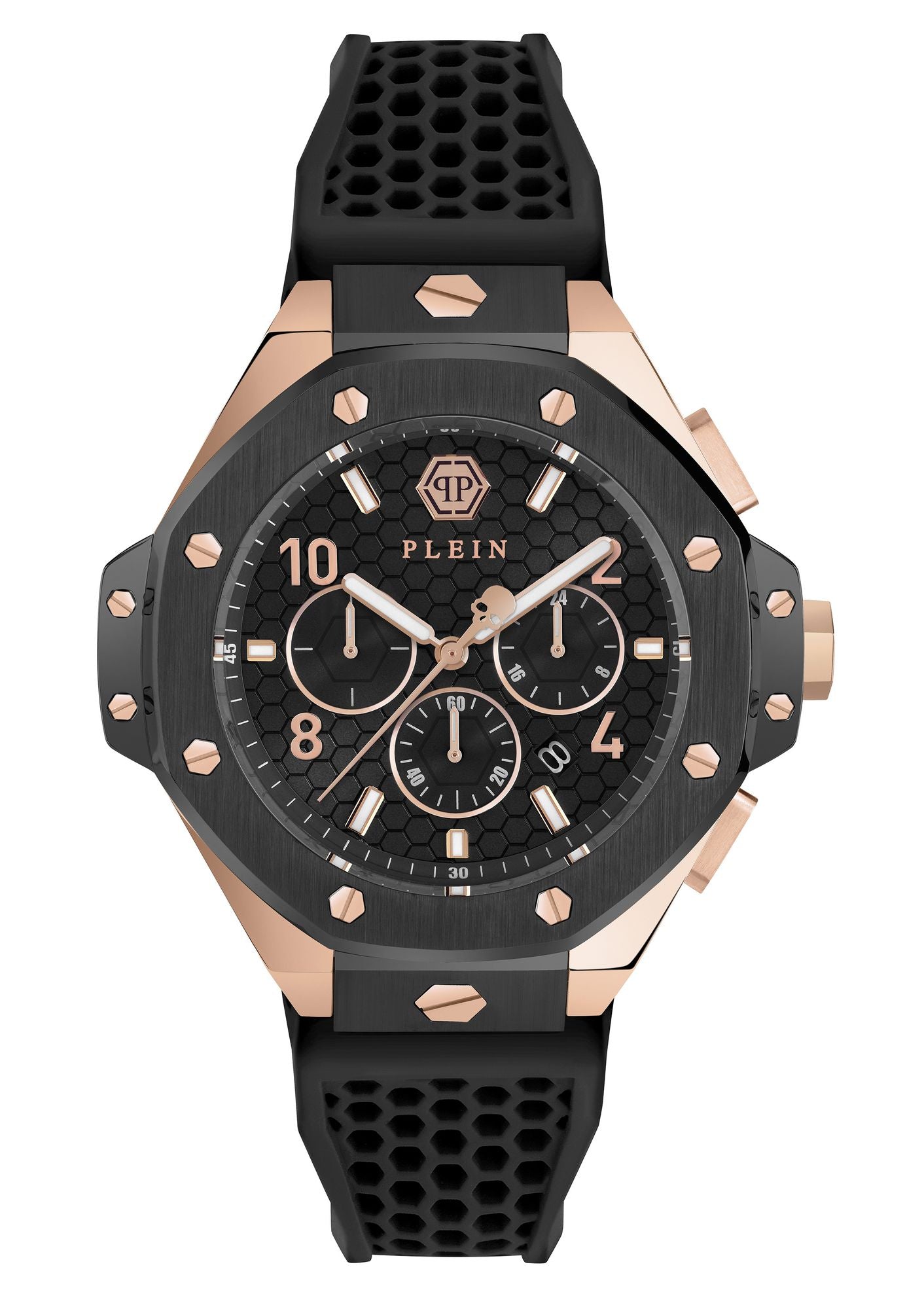 CHRONO ROYAL Black / Silicone Black Dial