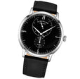 Symphony Black/Leather/Black Dial/Silver Case 3969.3 | Black Dial