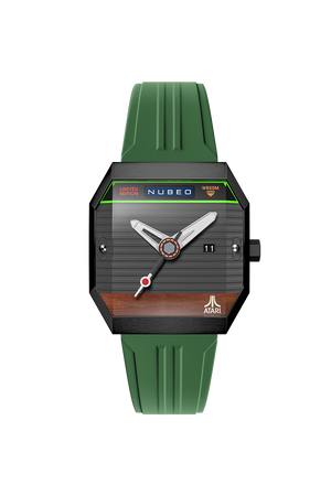 Console Automatic Atari 2600 Limited Edition Grey / Rubber Strap | Grey Dial
