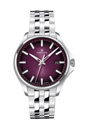 Meister S Quartz 35 Blackberry Dial / Stainless Steel Bracelet Blackberry Dial
