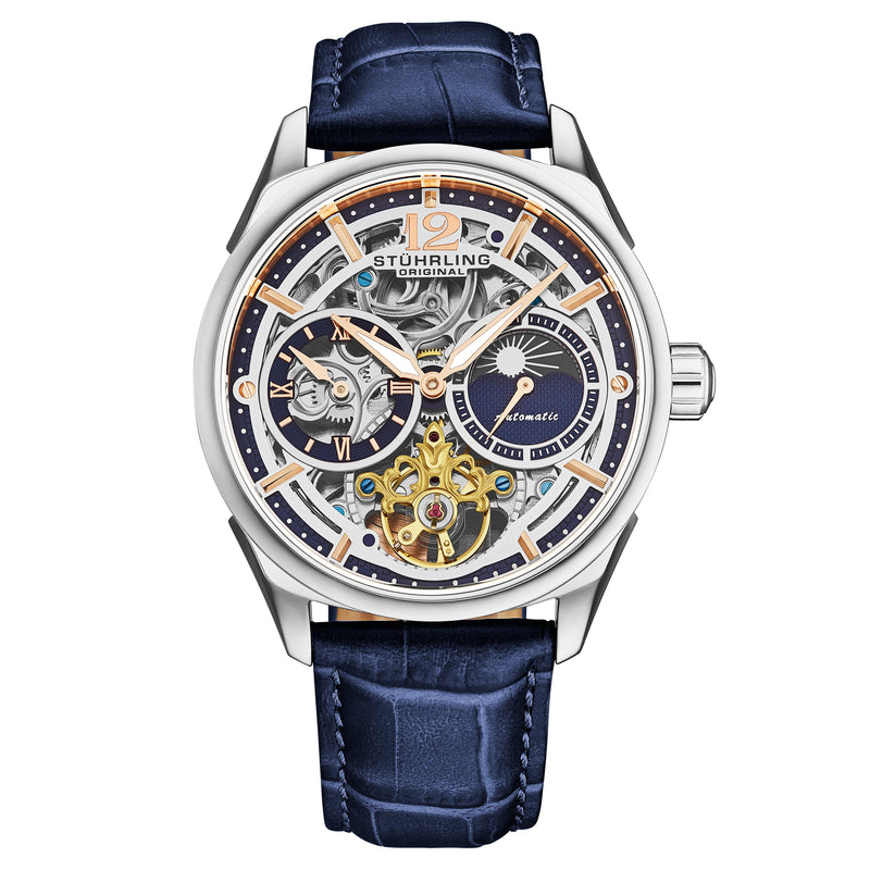 Legacy Automatic Skeleton Blue/Rose | Blue Dial