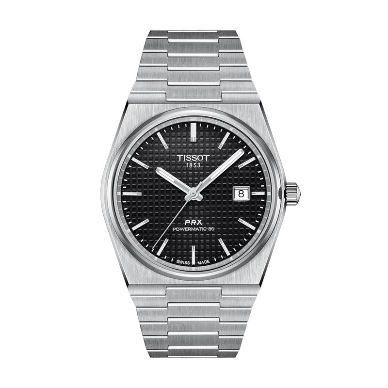 PRX Powermatic Black / Stainless Steel | Black Dial