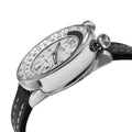 Wallabout Swiss Made Automatic Solar compass silver Black | Silver Dial