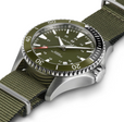 Khaki Navy Scuba Auto | Green Dial