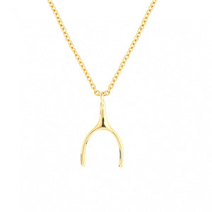 Daffodil Pendant Necklace 18k Yellow Gold