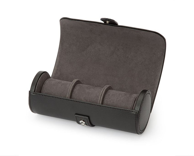 Heritage Watch Roll Black/Grey 3-Slot |  Dial