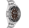 Deep Marine Explorer Swiss Automatic II Silver bezel | Brown Dial