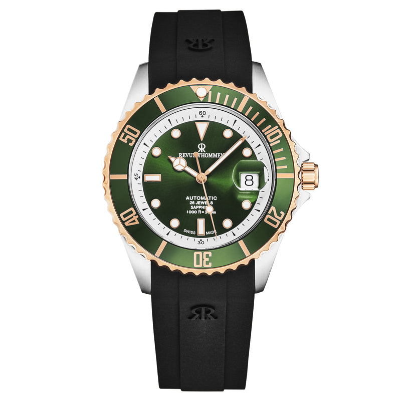 Diver 17571.2354 / Green | Green Dial