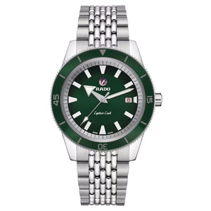 Captain Cook Automatic Green / Ceramic Green Dial