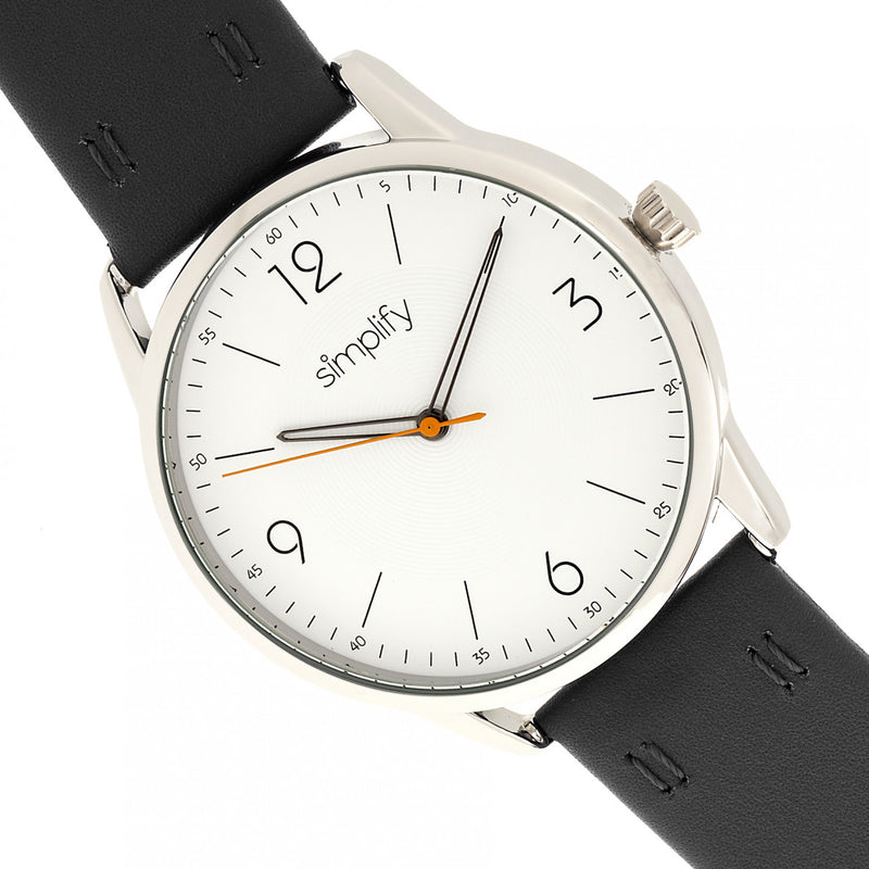 The 6300 Black/White | White Dial