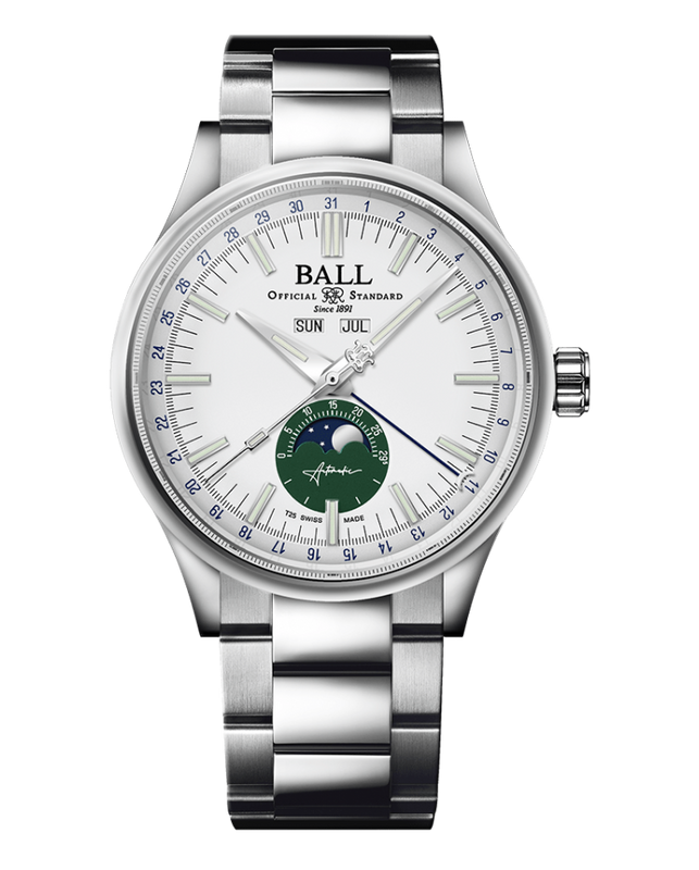 Engineer II Moon Calendar 40mm | White Dial
