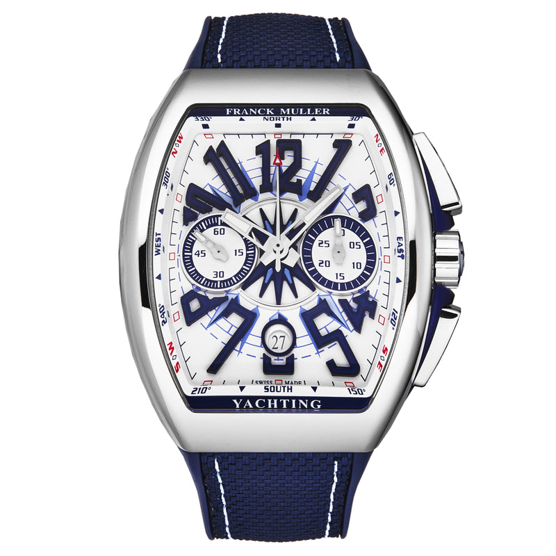 Vanguard YACHT 45CCYACTWHTBLU1 / White | White Dial