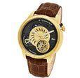Legacy Brown/Black/Gold Leather | Gold Dial