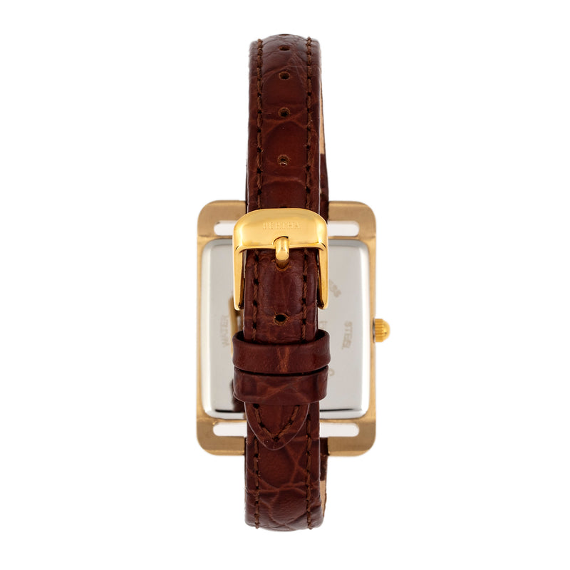 Marisol Dark Brown | White Dial