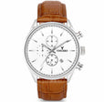 THE CHRONO S2 - SILVER/TAN Silver/Tan | White Dial