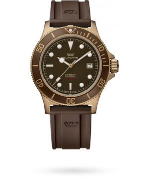 Combat Sub Bronze 42 mm / Brown / Brown Brown Dial