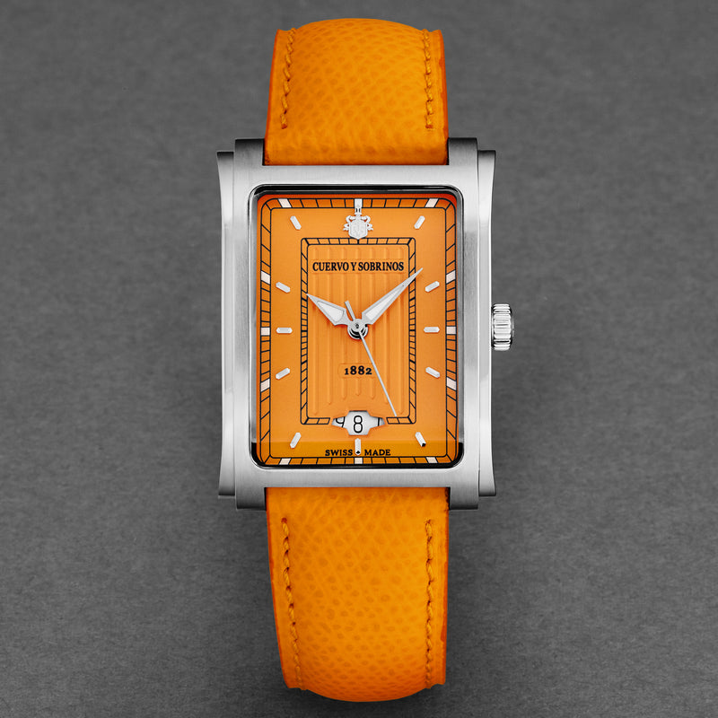 Prominente 1015.1OR / Orange | Orange Dial