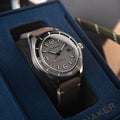 Fleuss Automatic Grey / Leather | Grey Dial