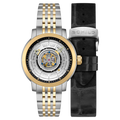 Heinrich Cyclone Tourbillon Limited Edition Silver / Steel & Gold Stainless Steel | Silver Dial