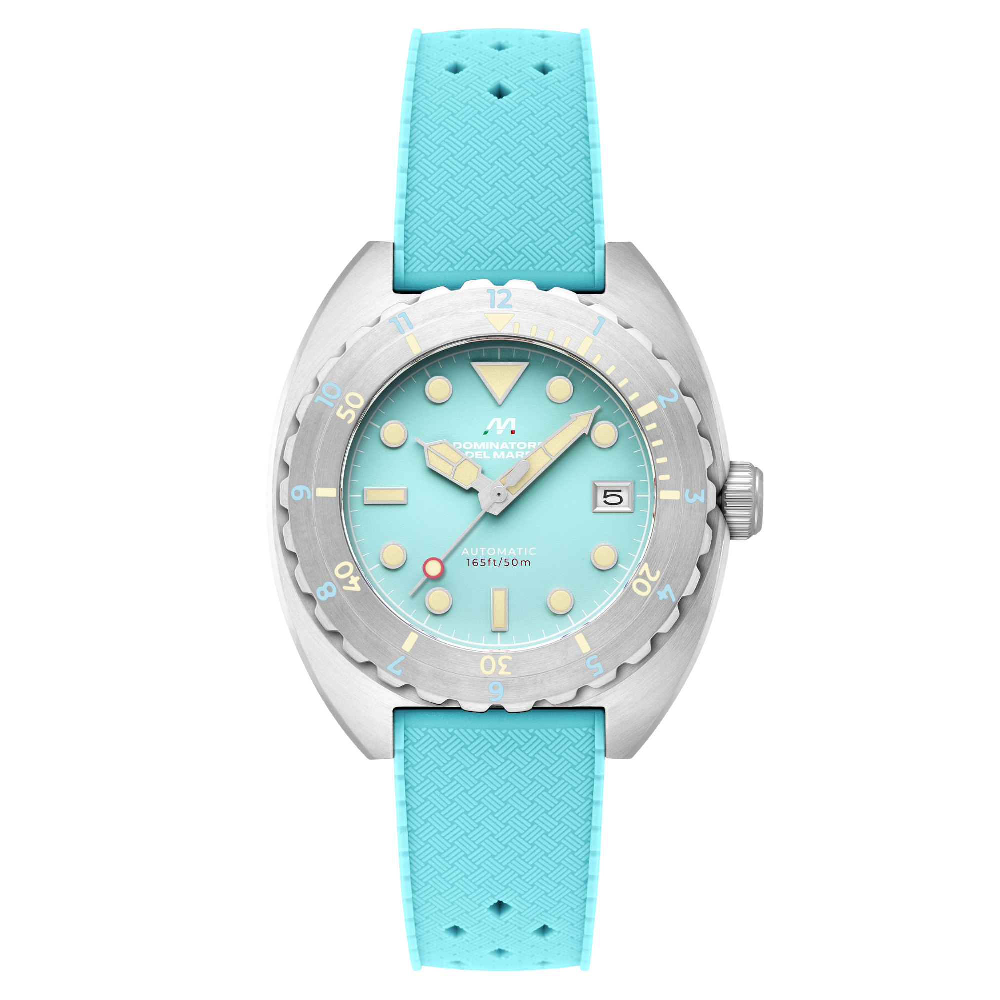 Amalfi Automatic Blue / Blue Silicone | Blue Dial