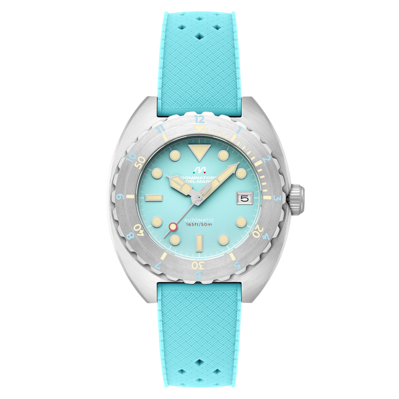 Amalfi Automatic Blue / Blue Silicone | Blue Dial