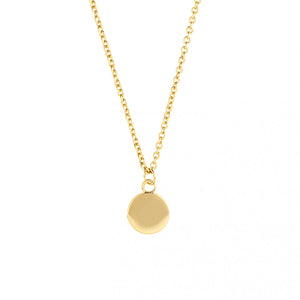Marigold Pendant Necklace 18k Yellow Gold