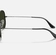 AVIATOR CLASSIC MENS / GUNMETAL-GREY GREEN |  Dial